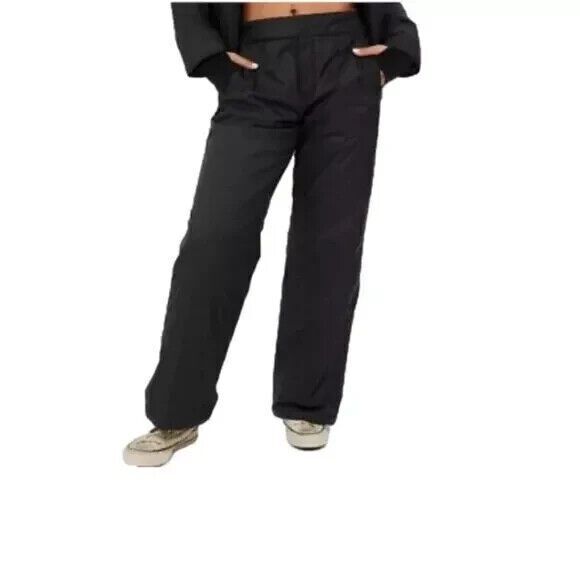 aerie Pants - Aerie Offline Chillside Snow Pants Size Large NEW Down Alternative Black Ski